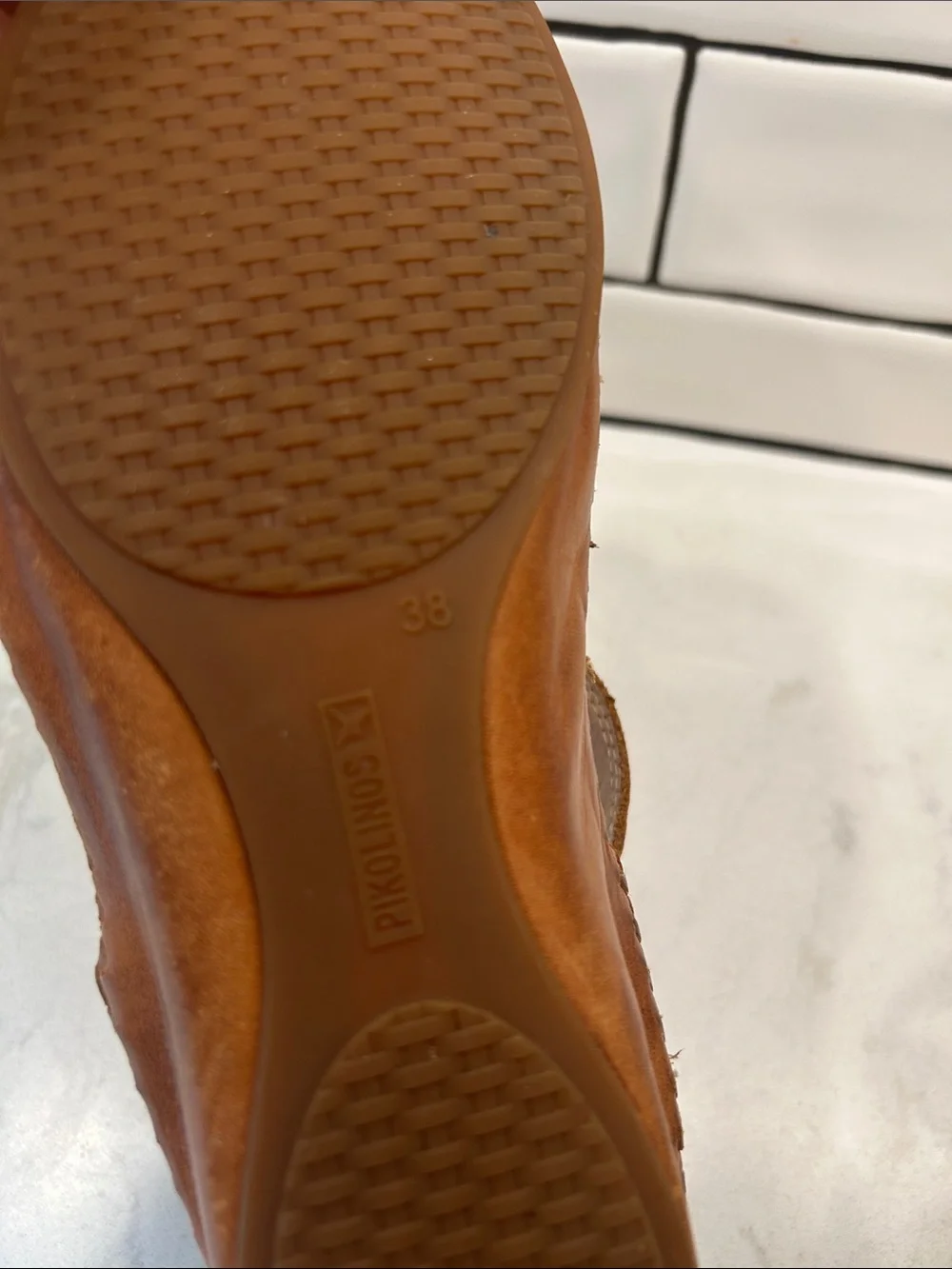 PIKOLINOS WOMEN'S P. VALLARTA Sandals Coastal Leather Comfort Size 38 / 8.5